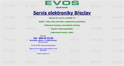 Desktop Screenshot of evos.cz